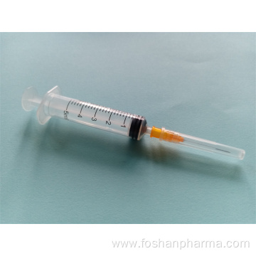5ml Sterile Hydrodermic disposal syringes with orange needle